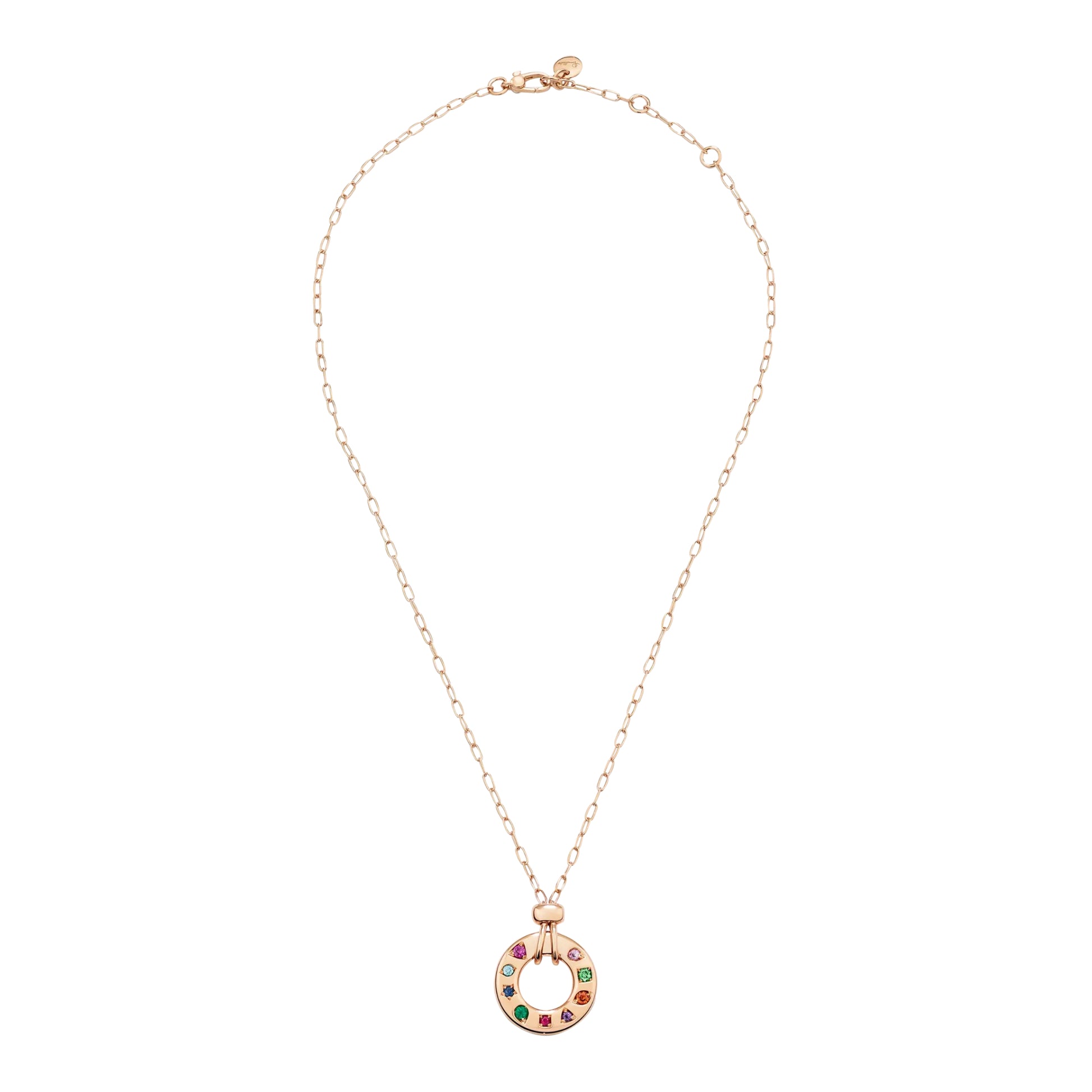 Iconica Wendbare Halskette Mit Anhänger, Roségold • Edelsteine von Pomellato (PCC5041O7000000VA)