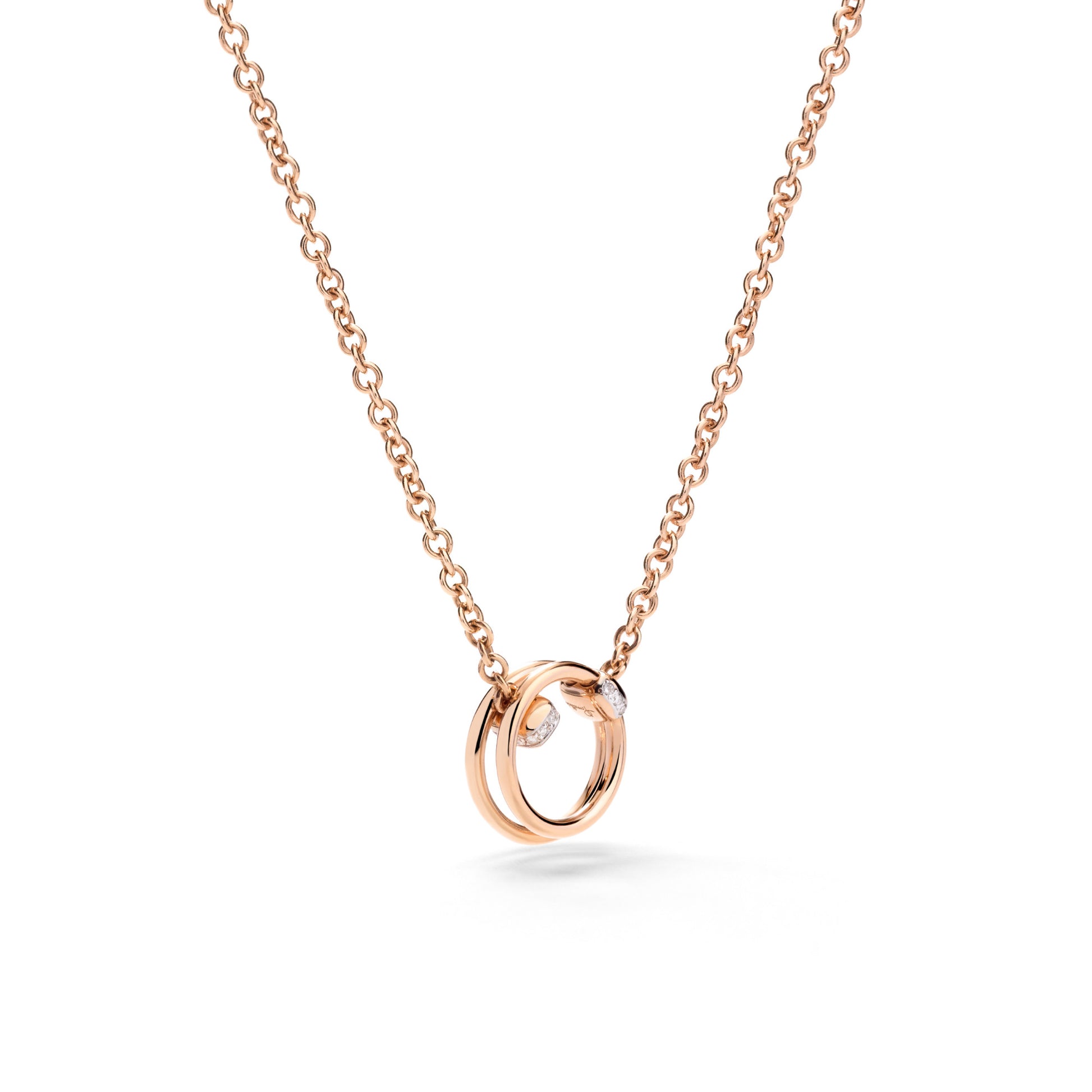 Pomellato Together Halskette mit Anhänger, Roségold • Diamant von Pomellato (PCC4012O7WHRDB000)