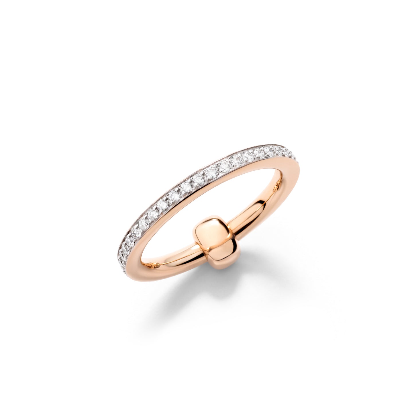 Pomellato Together Ring, Roségold • Diamant von Pomellato (PAC4015O7WHRDB000)
