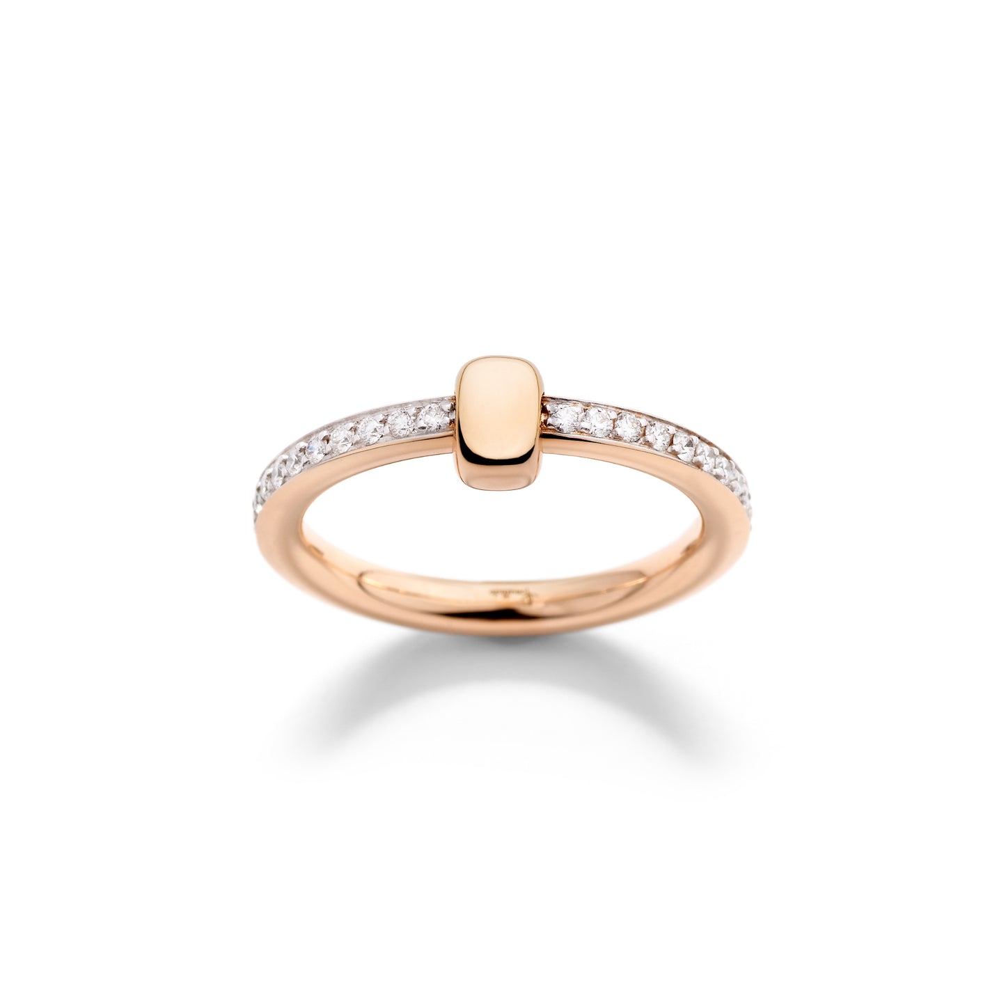 Pomellato Together Ring, Roségold • Diamant von Pomellato (PAC4015O7WHRDB000)