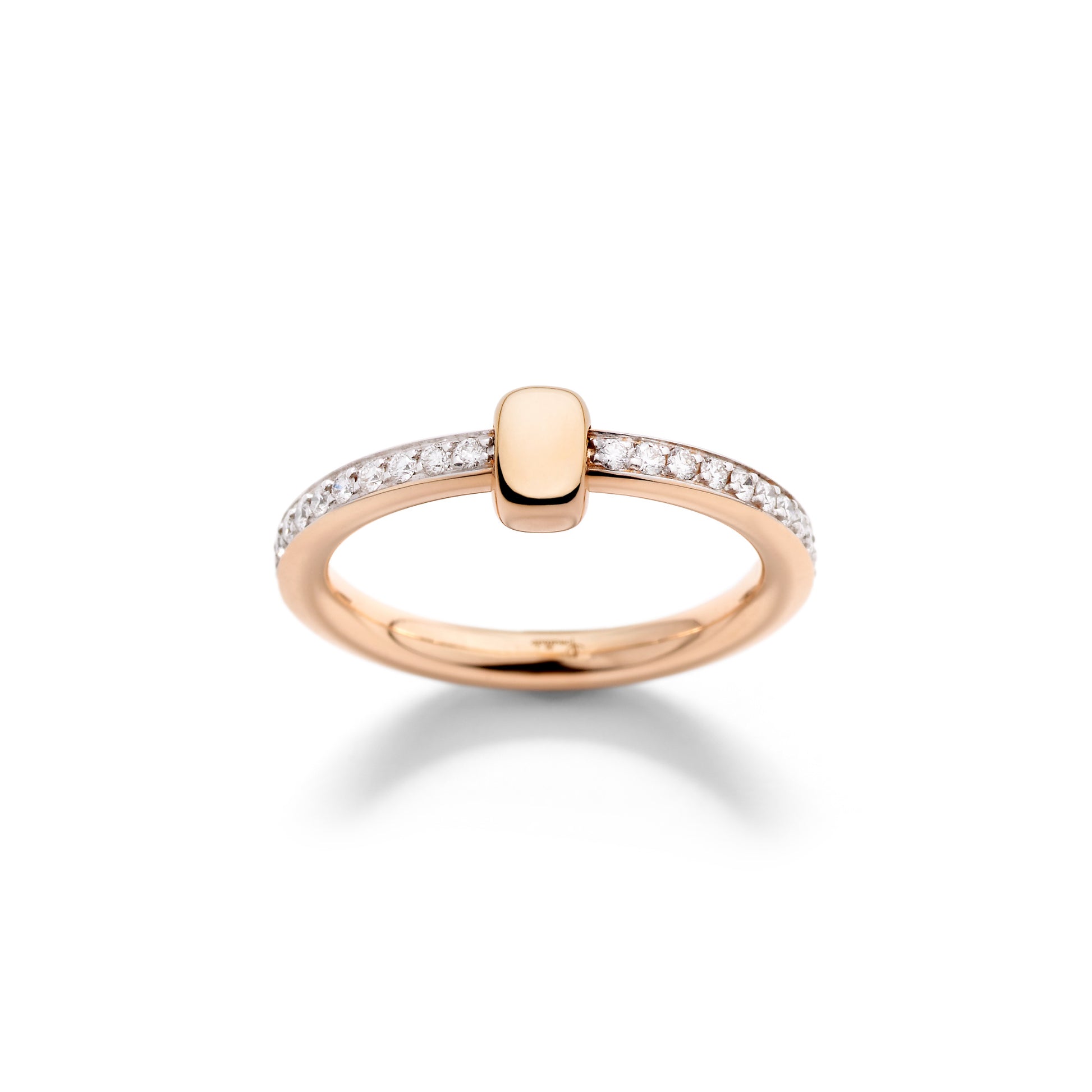Pomellato Together Ring, Roségold • Diamant von Pomellato (PAC4015O7WHRDB000)