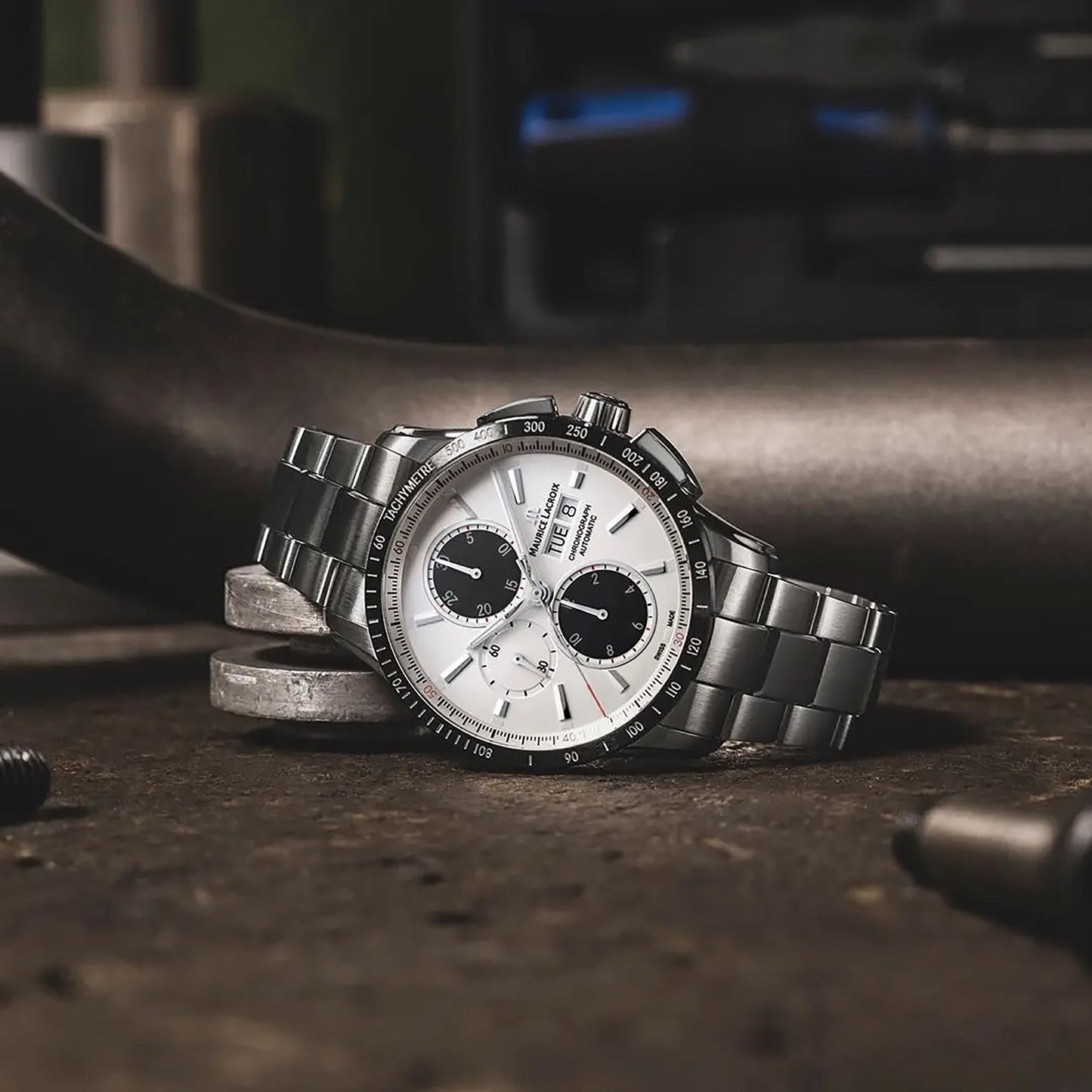 Pontos S Chronograph, Edelstahl von Maurice Lacroix (PT6038-SSL22-130-1) Pontos S Chronograph, Edelstahl von Maurice Lacroix (PT6038-SSL22-130-1)