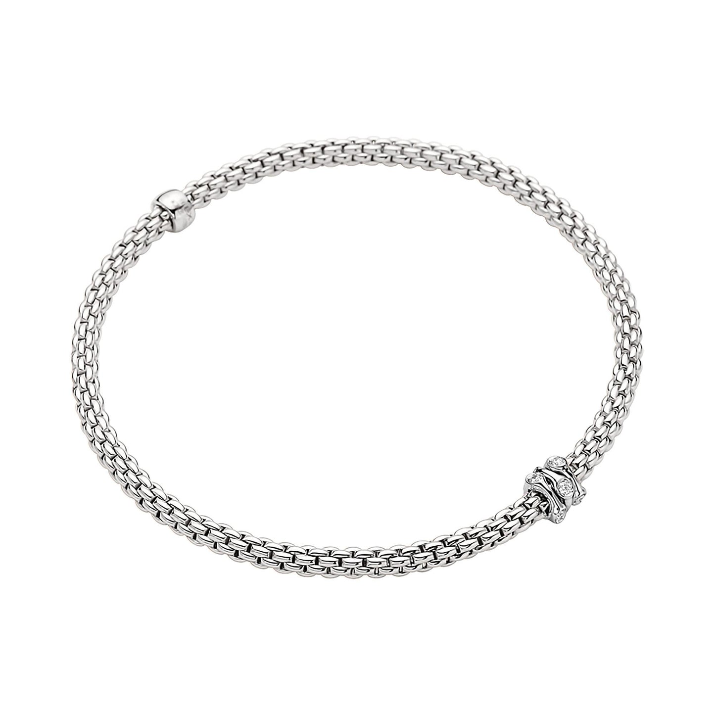 Prima Flex'it Armband, Weißgold • Diamant von FOPE (74308BX_BB_B_BBB_0XS)