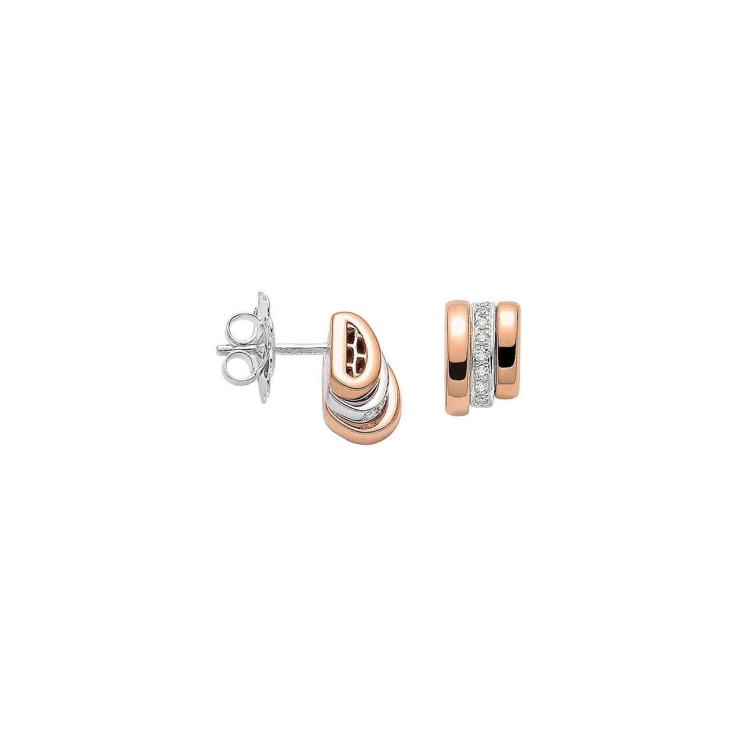 Prima Flex'it Ohrringe, Weißgold • Diamant von FOPE (74408OX_BB_R_RBR_000)