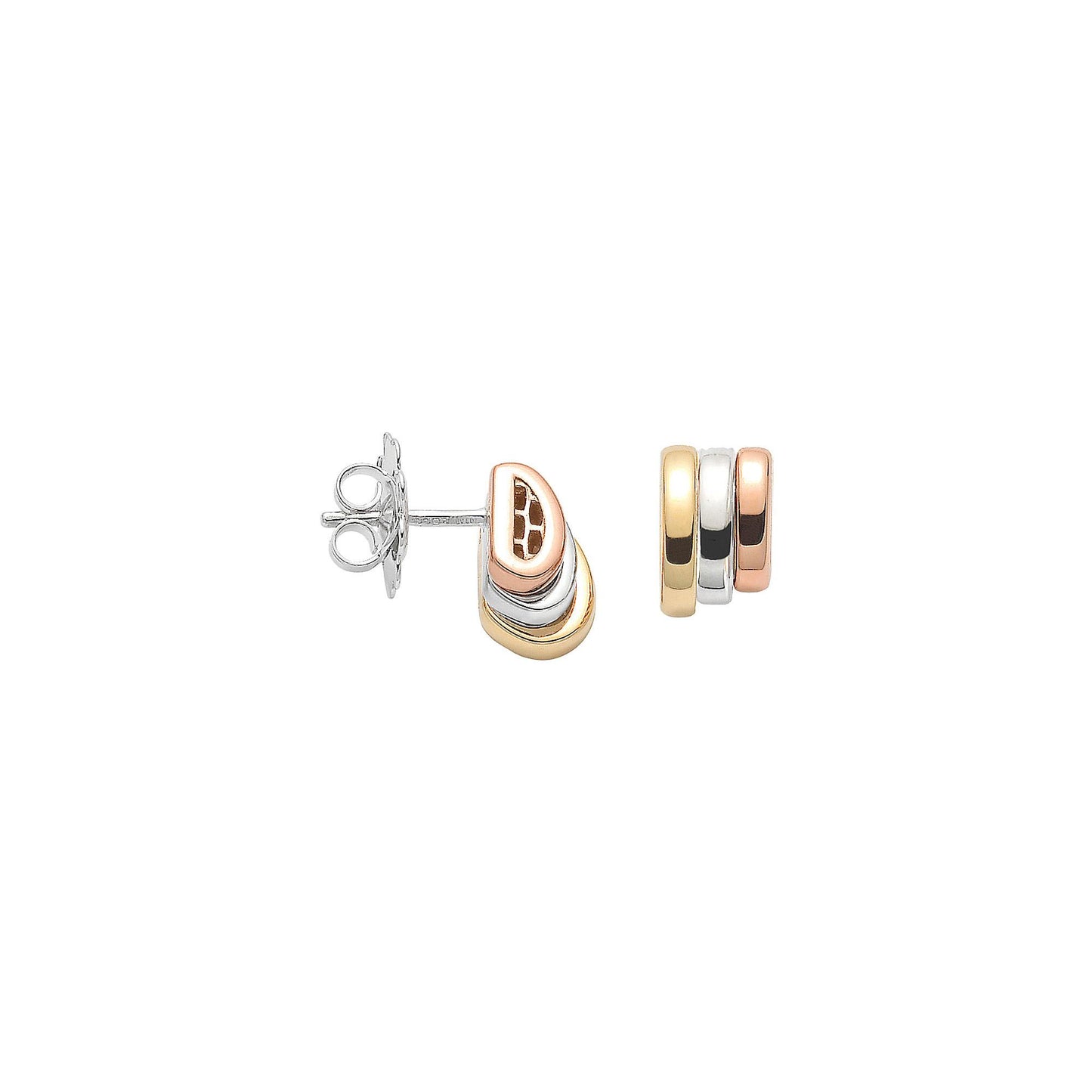 Prima Flex'it Ohrringe, Bicolor-Gold von FOPE (74408OX_XX_4_RBG_000)