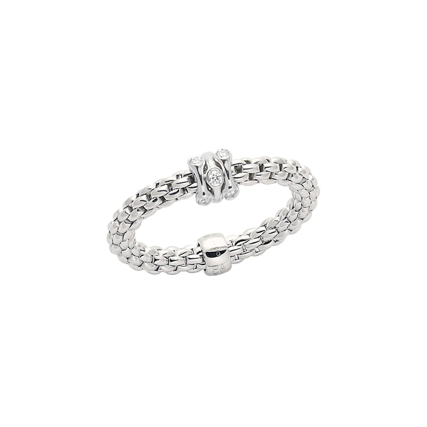 Prima Flex'it Ring, Weißgold • Diamant von FOPE (74808AX_BB_B_BBB_0XS)