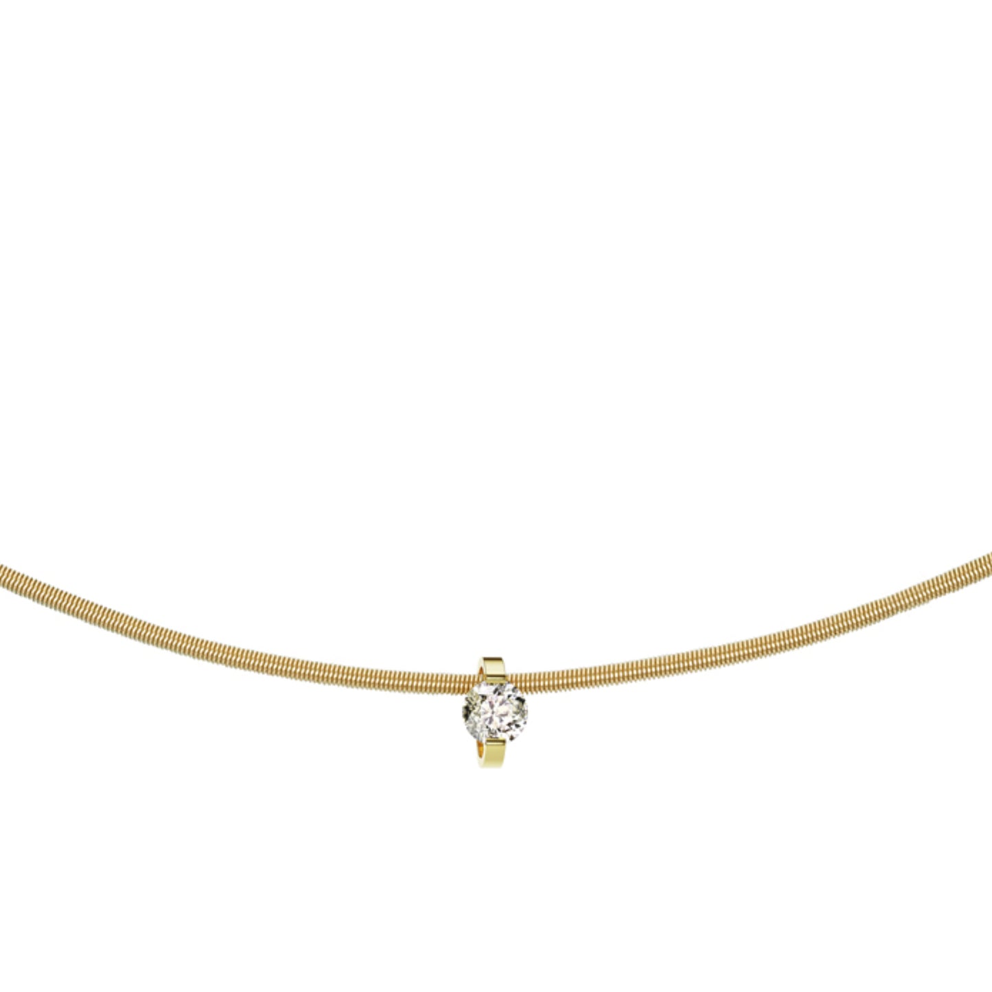 Princess Anhänger • Diamant von Niessing (N363960-6.8mm-0.23ct-cinnamon-cy)