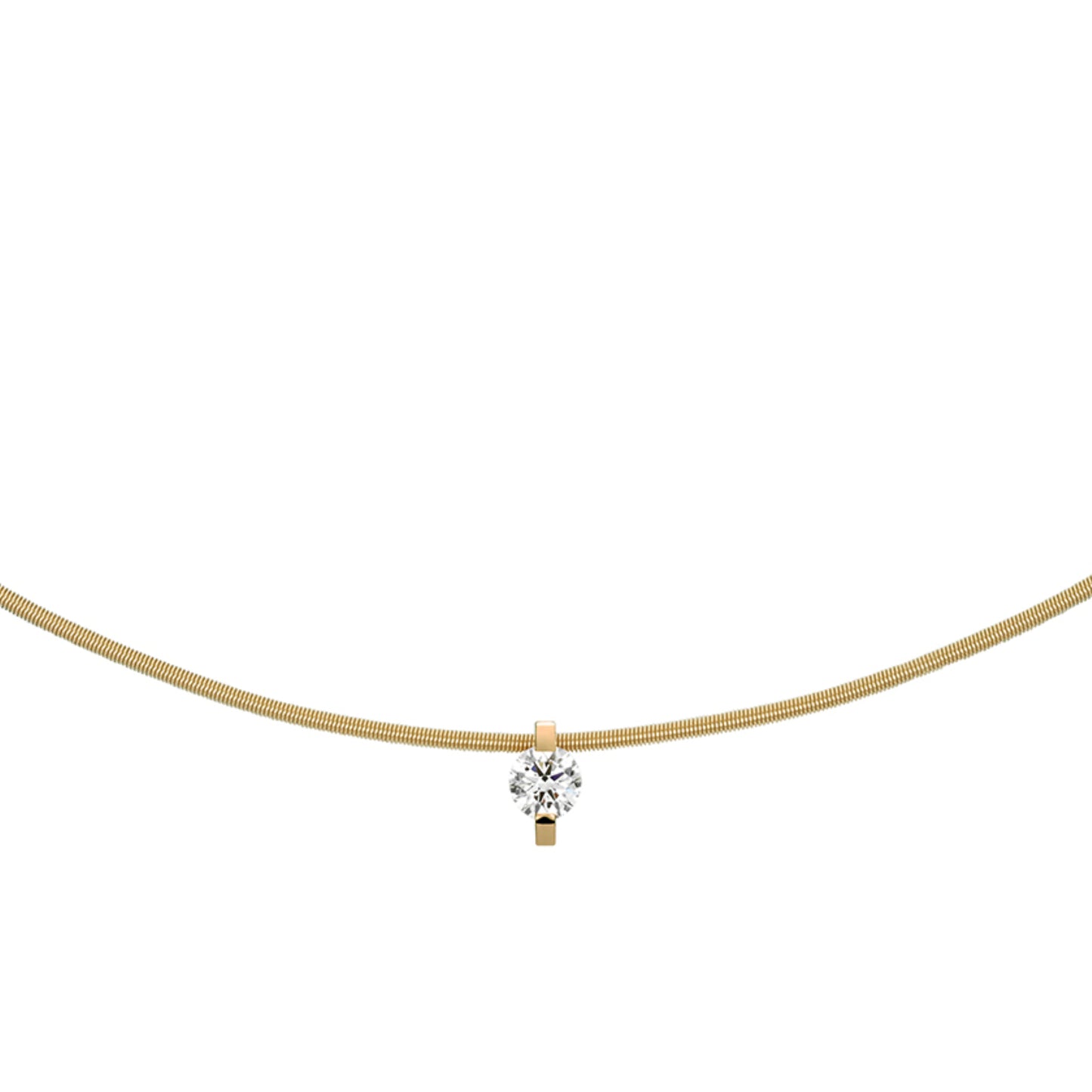 Princess Anhänger • Diamant von Niessing (N363960-6.8mm-0.23ct-cy)