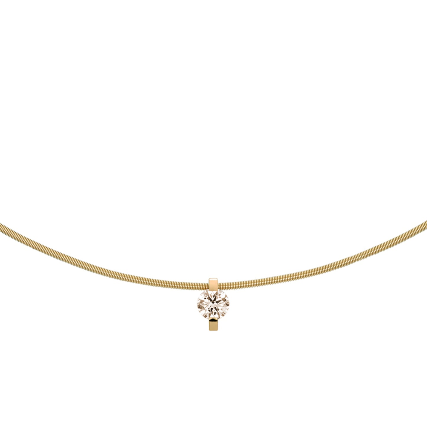 Princess Anhänger • Diamant von Niessing (N363960-7.5mm-0.3ct-cinnamon-cy)