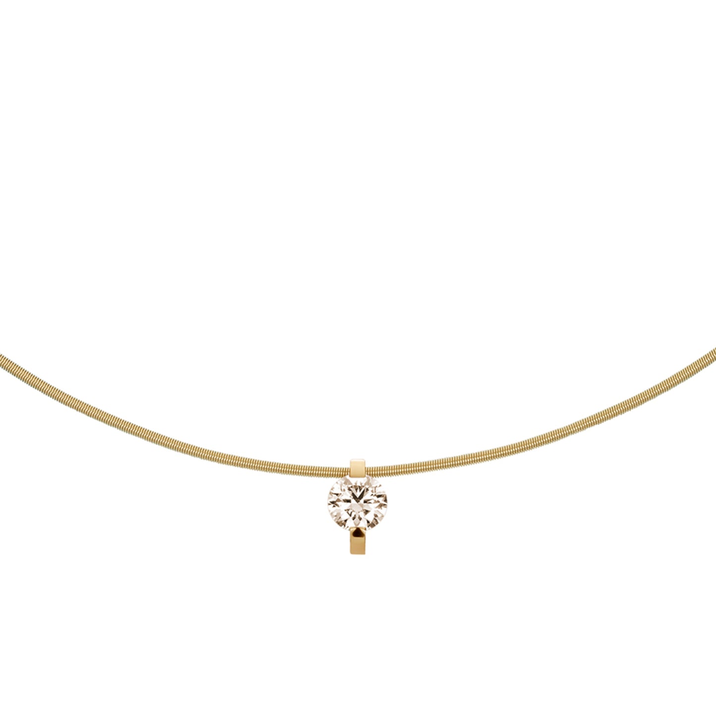 Princess Anhänger • Diamant von Niessing (N363960-8.6mm-0.5ct-cinnamon-cy)