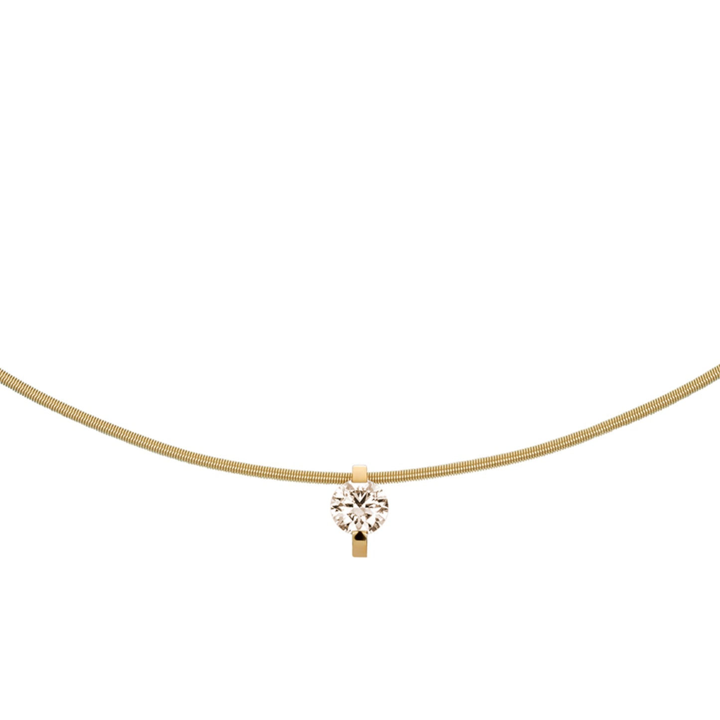 Princess Anhänger • Diamant von Niessing (N363960-8mm-0.4ct-cinnamon-cy)