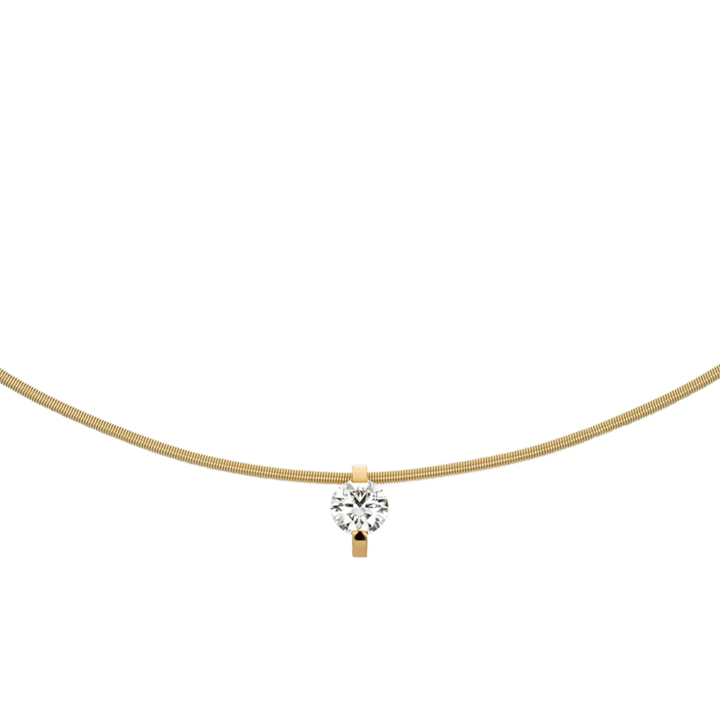 Princess Anhänger • Diamant von Niessing (N363960-8mm-0.4ct-cy)