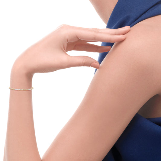 Anniversary Armband, Gelbgold • Diamant von Recarlo (T01SE730/G300)