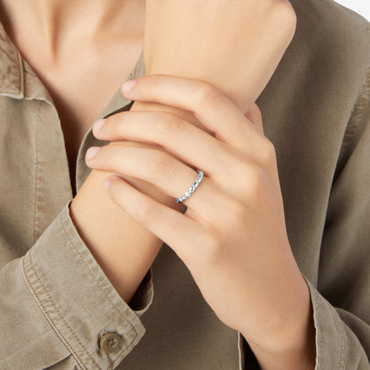 Ring Granelli, Silber von DoDo (DAC3002-GRANX-000AG)