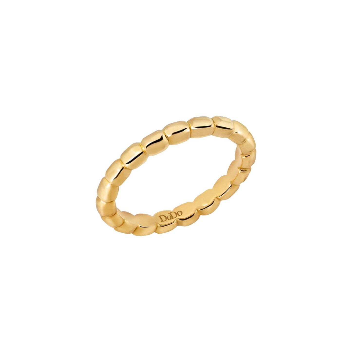 Ring Granelli Gelbgold von DoDo (Ref. DAC3002-GRANX-000OG)