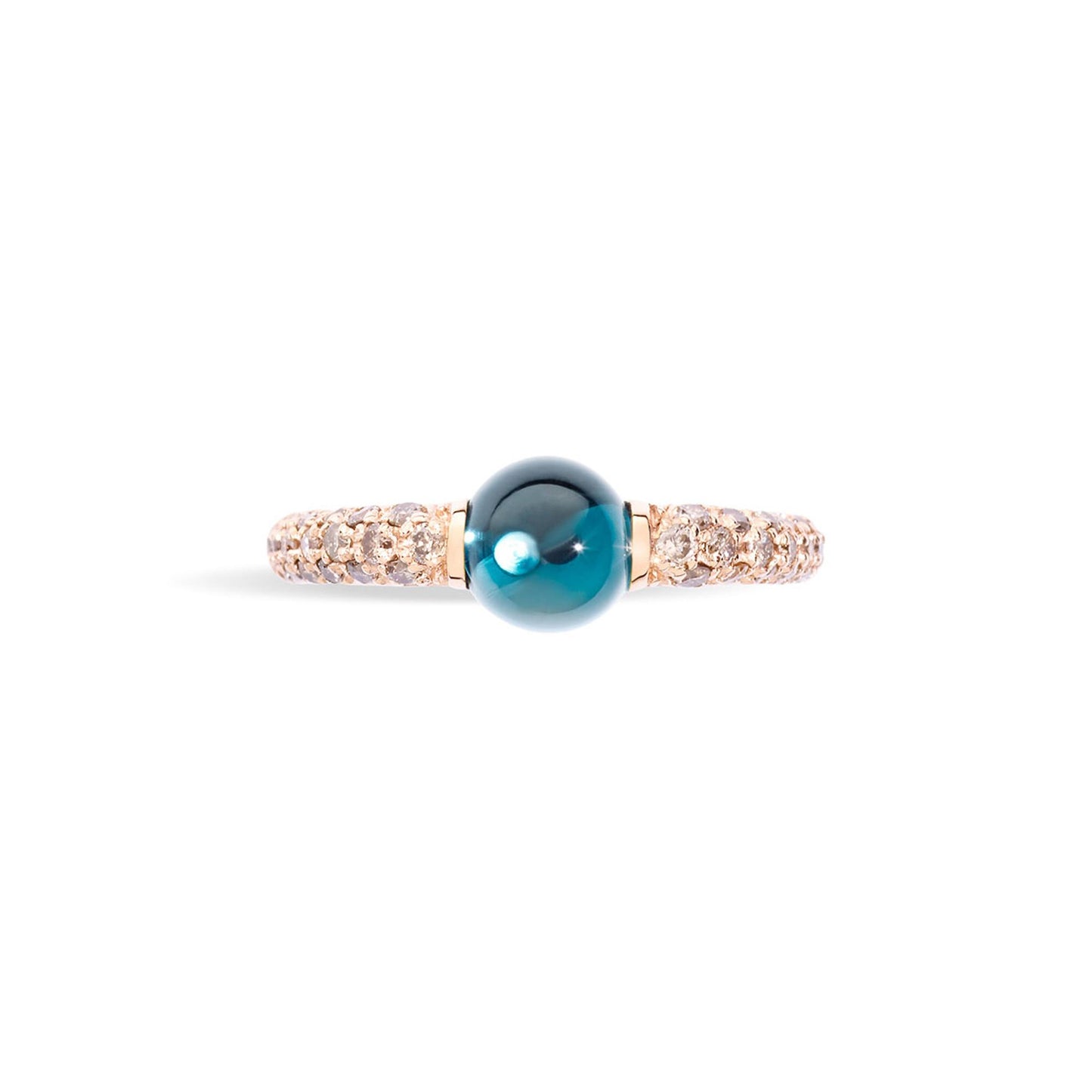 Ring M´ama non M´ama, Roségold • Diamant • Topas von Pomellato (PAB2130O7000DBRTL) Ring M´ama non M´ama, Roségold • Diamant • Topas von Pomellato (PAB2130O7000DBRTL)