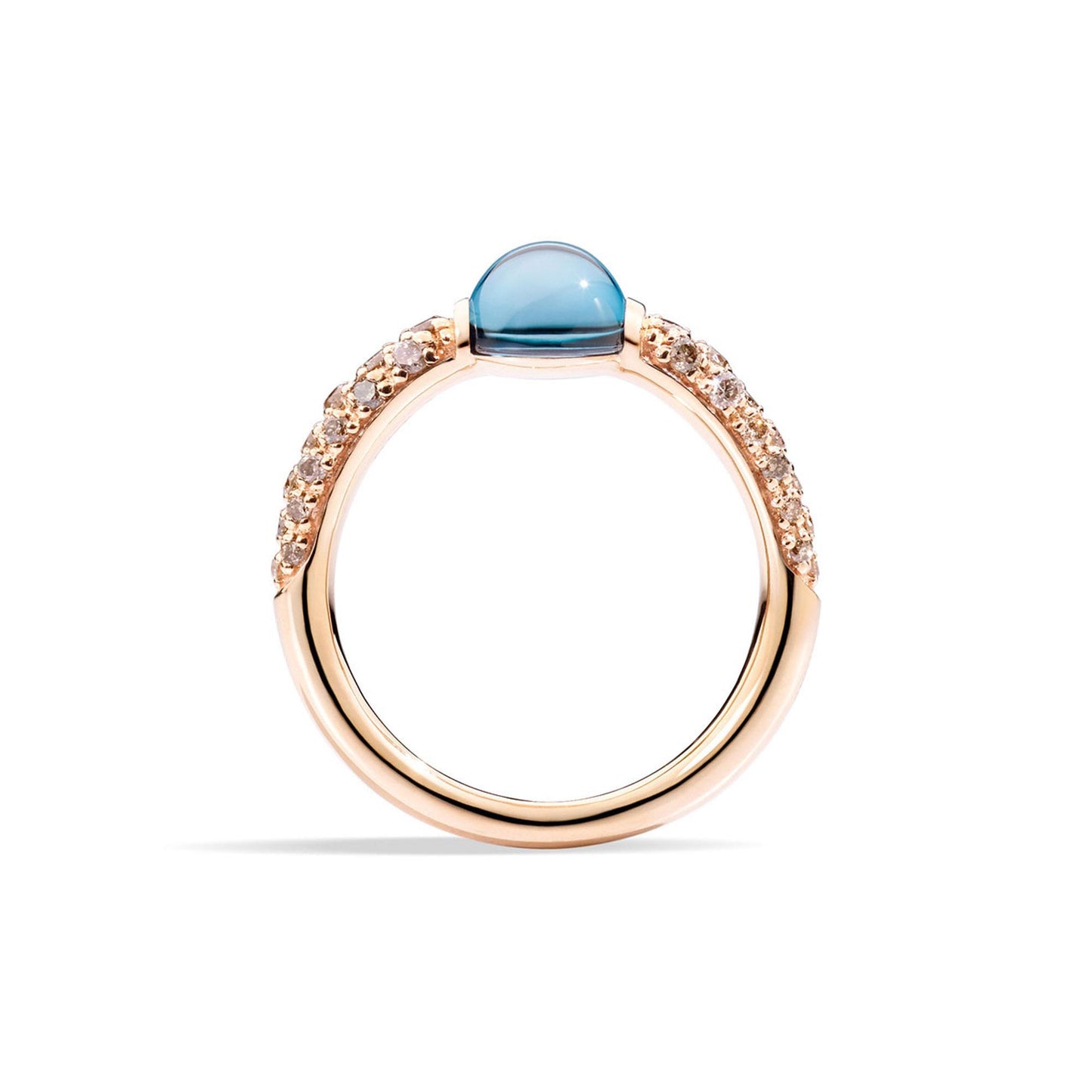 Ring M´ama non M´ama, Roségold • Diamant • Topas von Pomellato (PAB2130O7000DBRTL) Ring M´ama non M´ama, Roségold • Diamant • Topas von Pomellato (PAB2130O7000DBRTL)