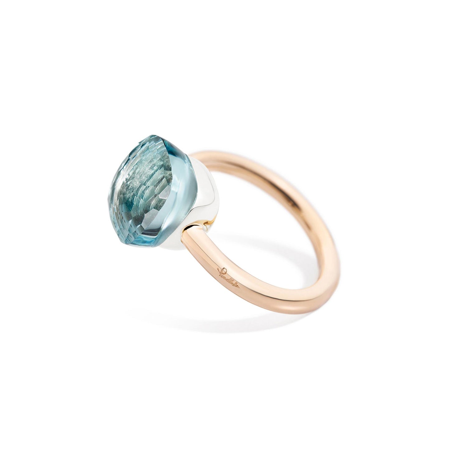 Ring Nudo, Bicolor-Gold • Topas von Pomellato (PAA1100O6000000OY)
