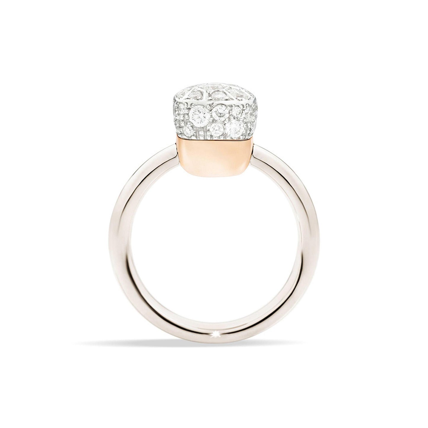 Ring Nudo, Bicolor-Gold • Diamant von Pomellato (PAB5010O6000DB000) Ring Nudo, Bicolor-Gold • Diamant von Pomellato (PAB5010O6000DB000)