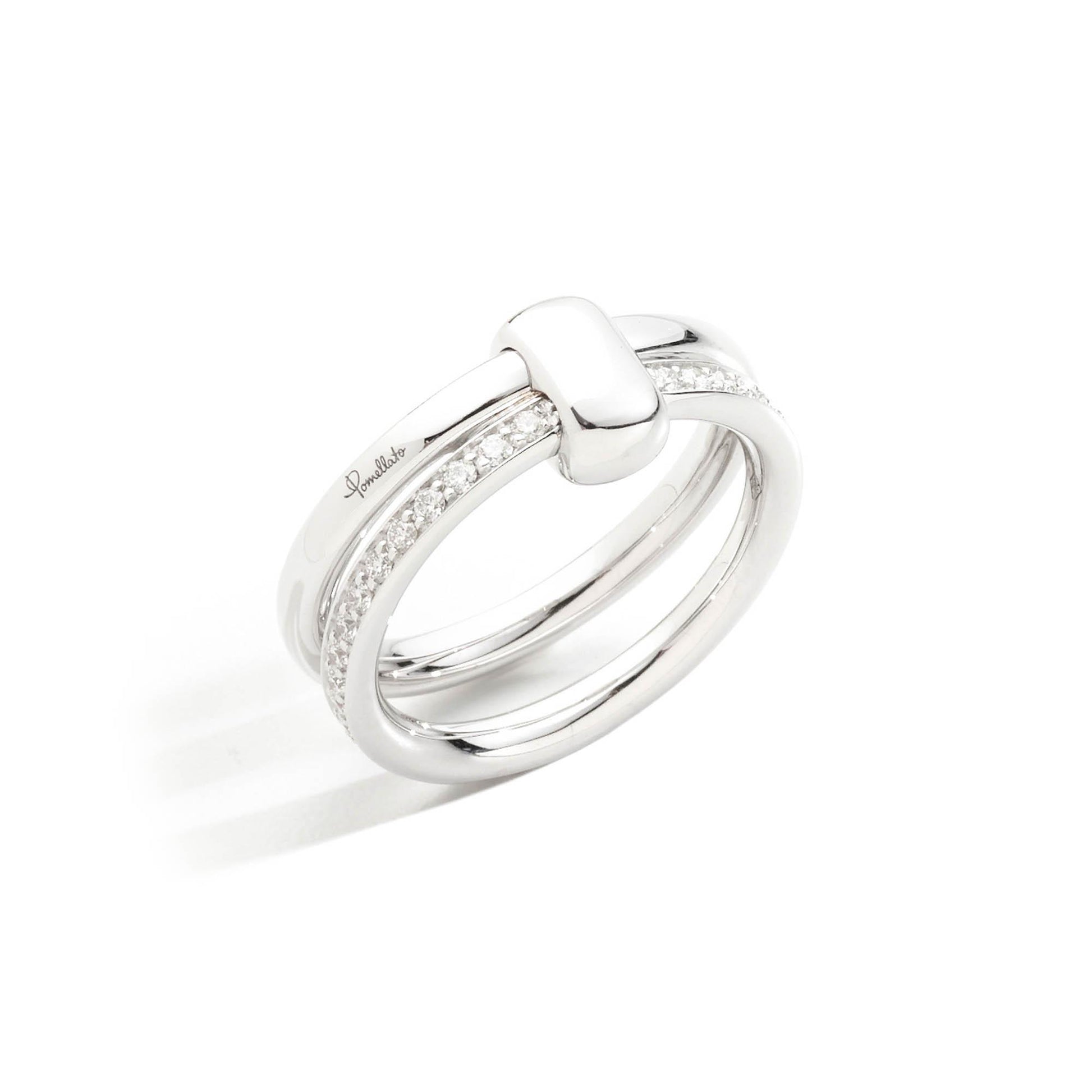 Ring Pomellato Together, Weißgold • Diamant von Pomellato (PAC0100O2WHRDB000)