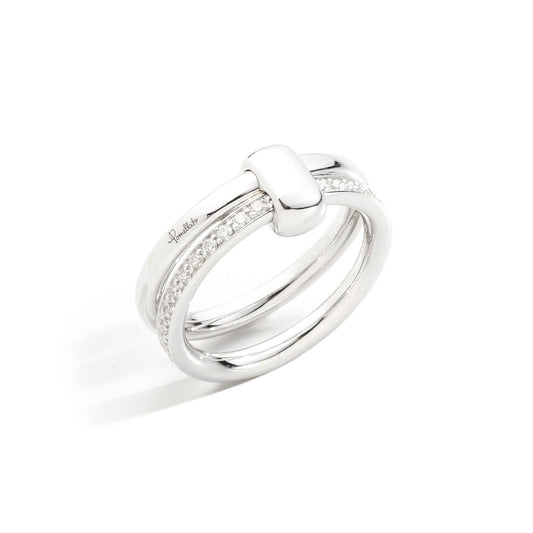 Ring Pomellato Together, Weißgold • Diamant von Pomellato (PAC0100O2WHRDB000)