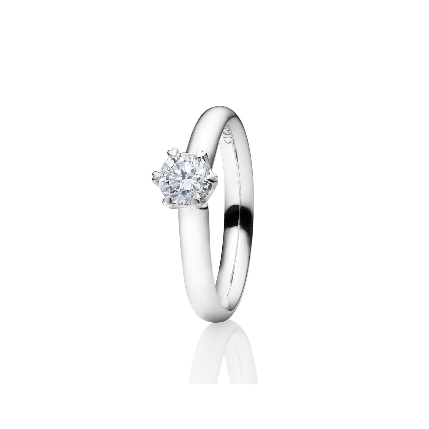 Ring True Love, Weißgold • Diamant von Capolavoro (RI8B05070.0.30TW-SI-GIA) Ring True Love, Weißgold • Diamant von Capolavoro (RI8B05070.0.30TW-SI-GIA)