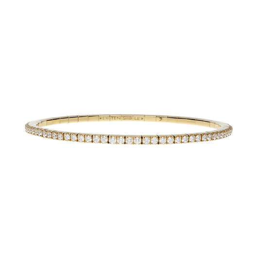 Tennisarmband, Gelbgold • Diamant von Roberto Demeglio (BTE65DBOG)