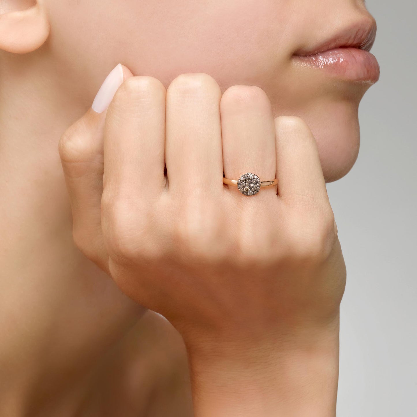 Sabbia Ring, Roségold • Diamant von Pomellato (PAB4070O7000DBR00)