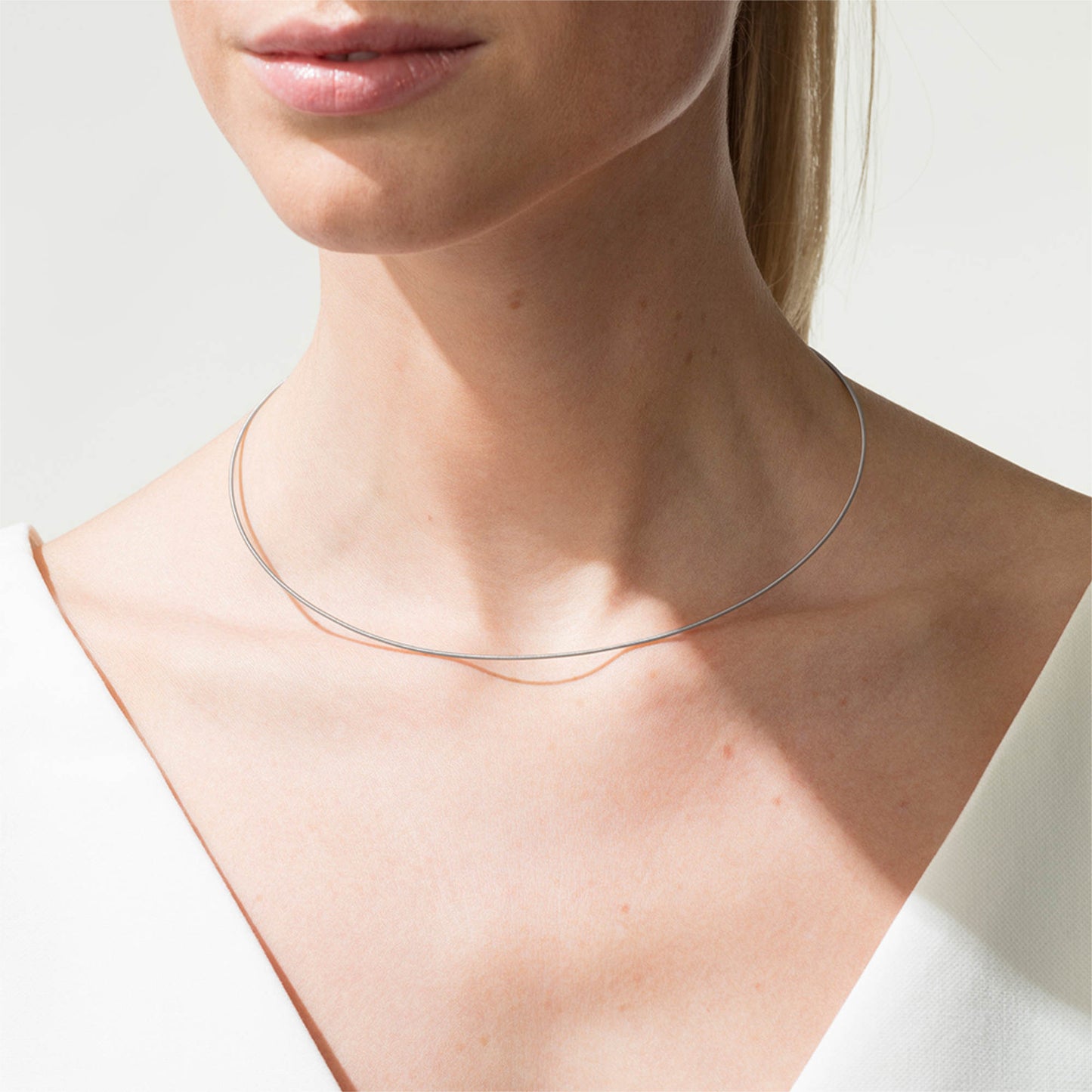 Schnur Halskette, Platin von Niessing (N163112-VS-pt)