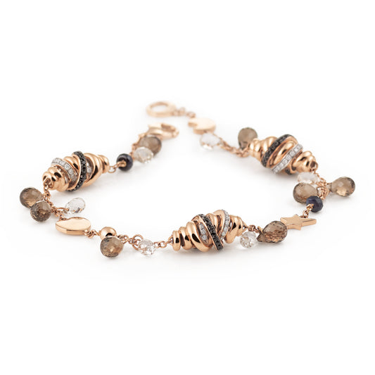 Serenata Armband, Roségold • Edelsteine von Al Coro (B520BSWR)