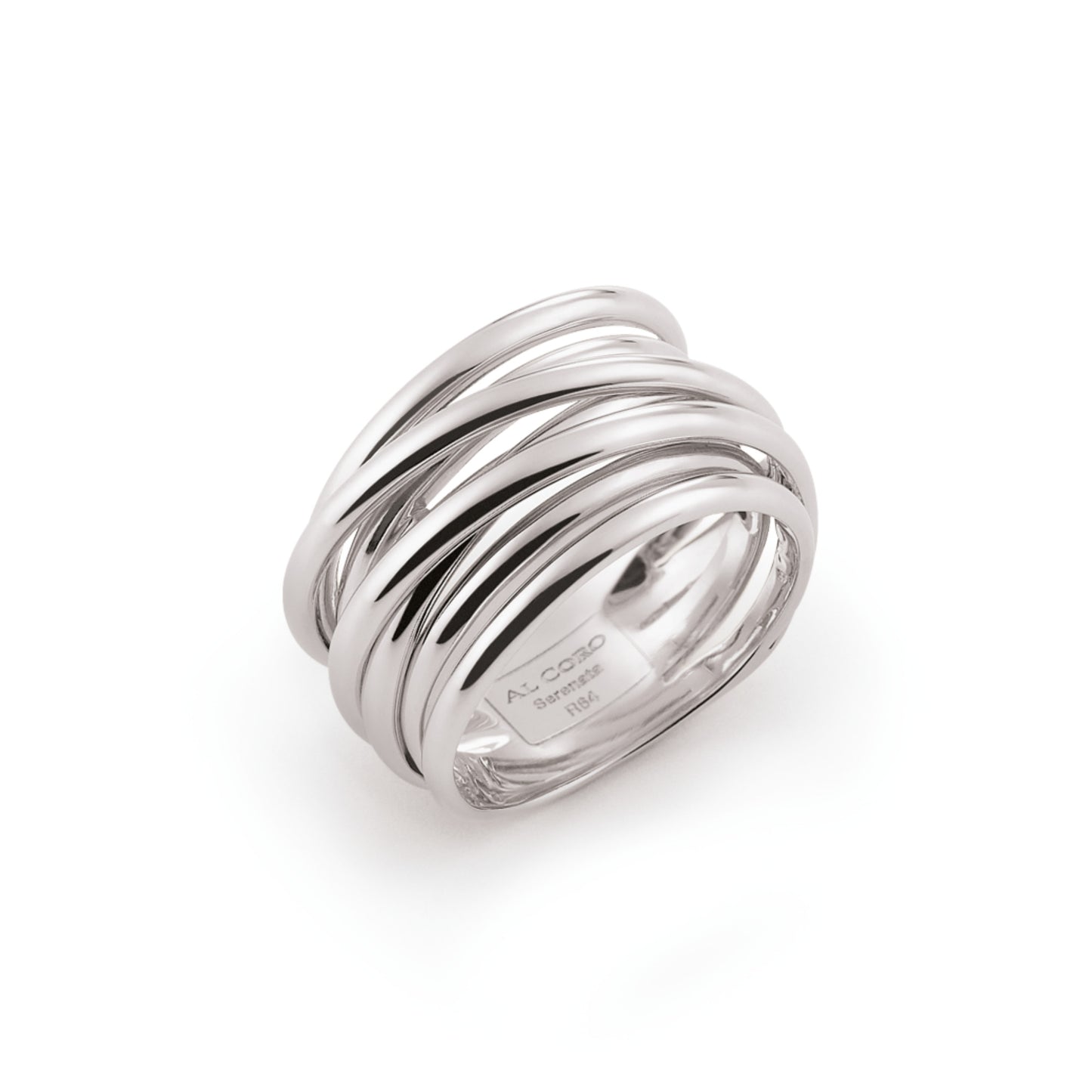 Serenata Ring, Weißgold von Al Coro (R6403W)