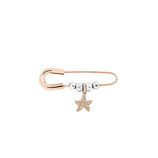 Sicherheitsnadel Essentials Silber Vergoldet, Roségold von DoDo (DSC4000-PINSS-000AG)