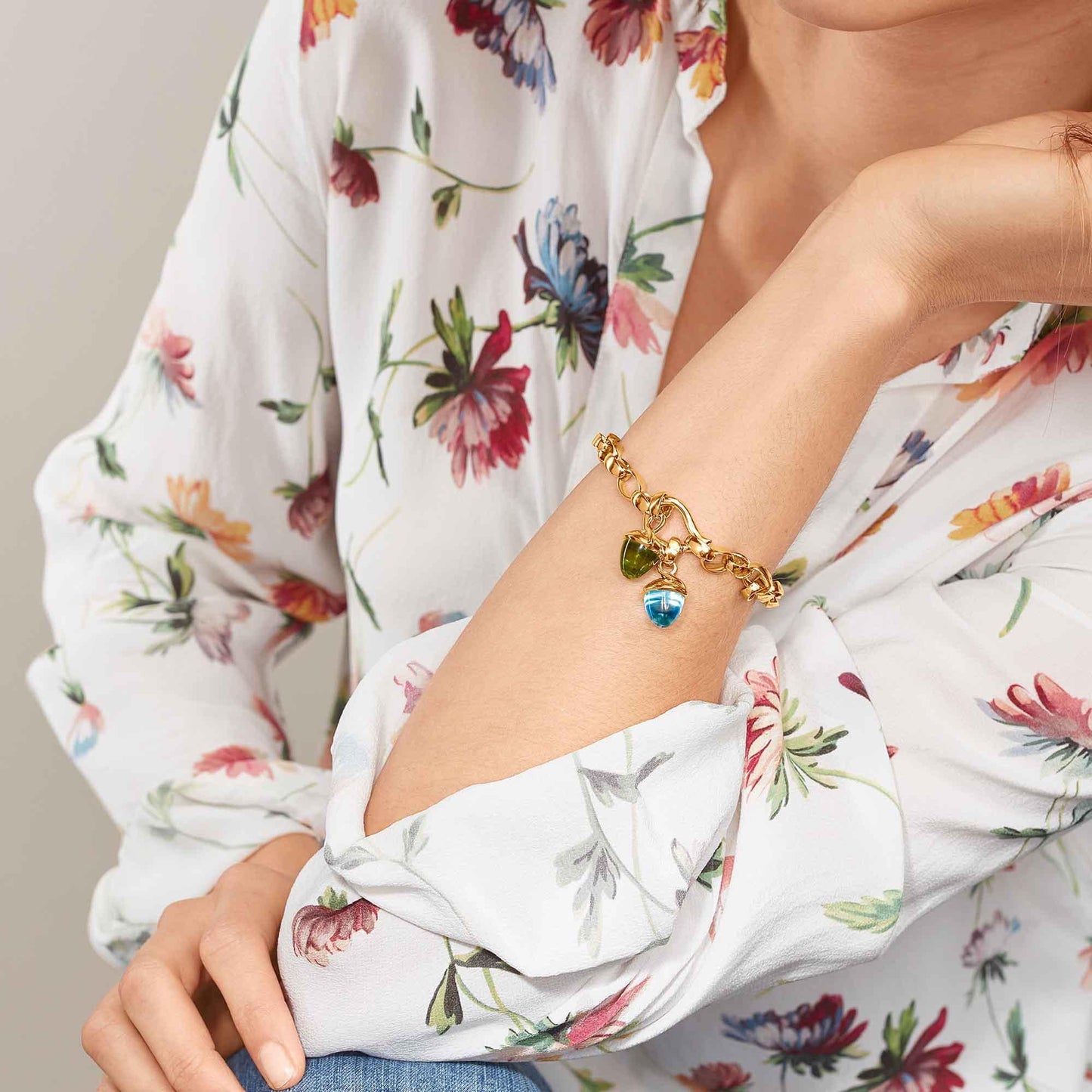 SIGNATURE Drop Armband 18K Gelbgold, Gelbgold von Tamara Comolli (B-Dr-s-yg) SIGNATURE Drop Armband 18K Gelbgold, Gelbgold von Tamara Comolli (B-Dr-s-yg)
