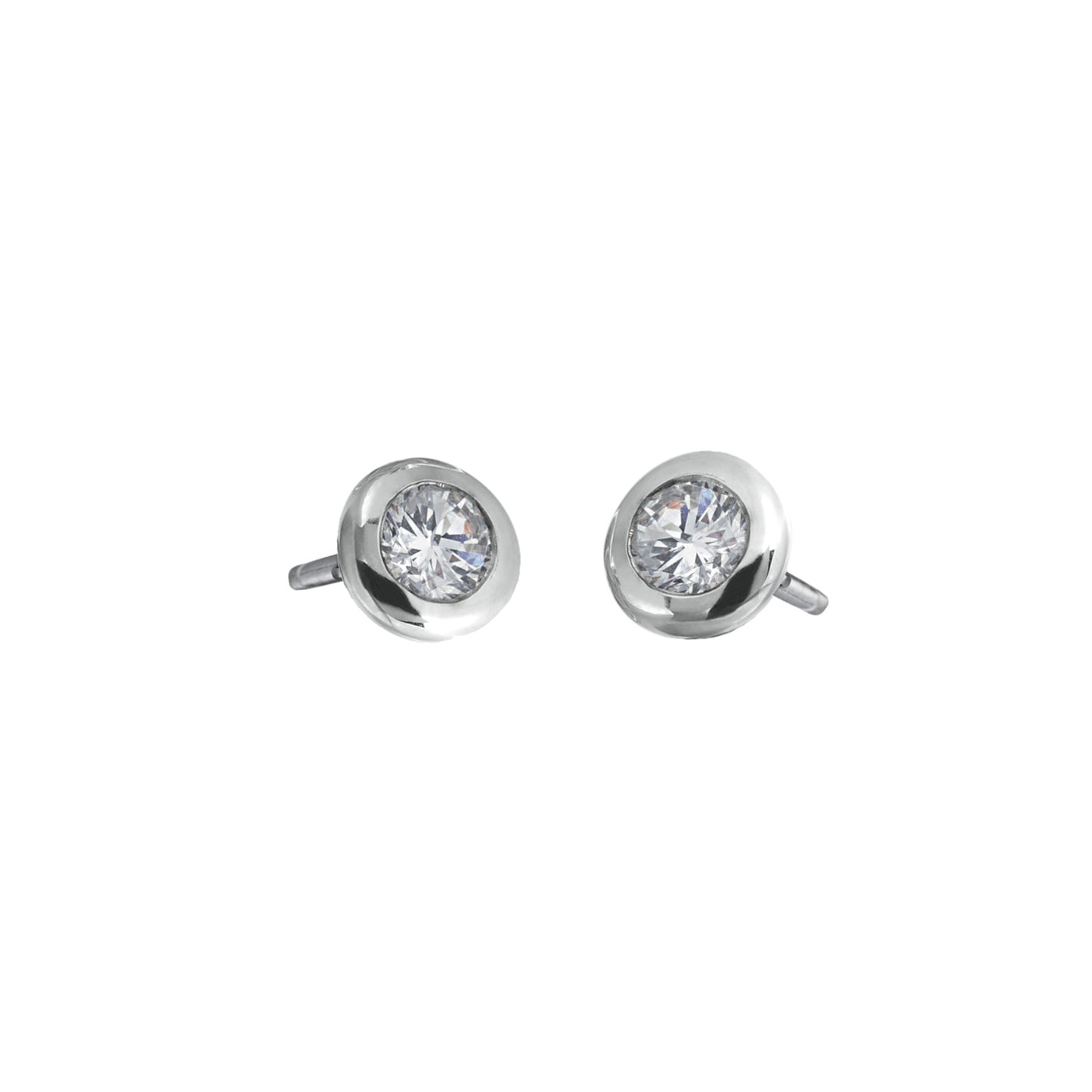 Solitairohrstecker 0.20ct, Weißgold • Diamant von Heinz Mayer (O306)