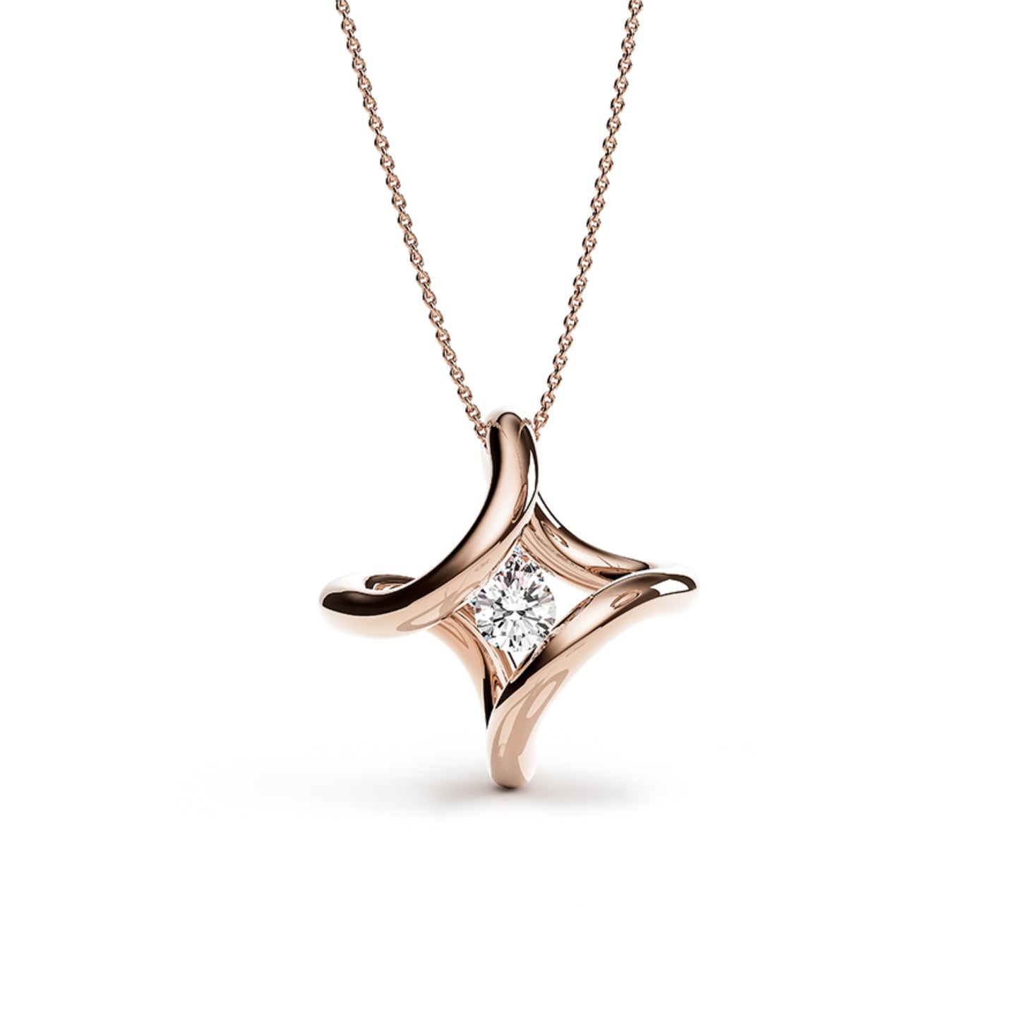 Spannring® Ära Anhänger • Diamant von Niessing (N393910-rw)