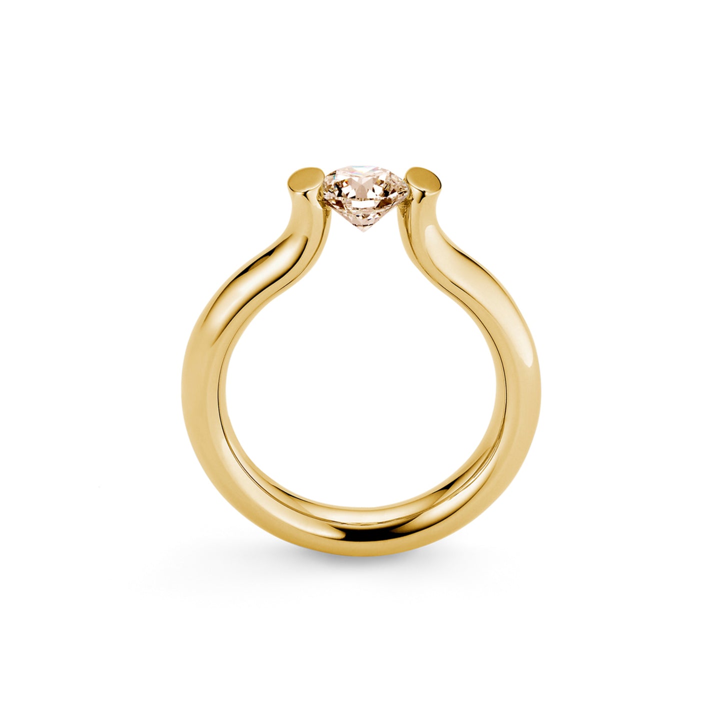 Spannring® Heaven • Diamant von Niessing (N371994-3.5mm-0.5ct-cinnamon-gloss-cy)