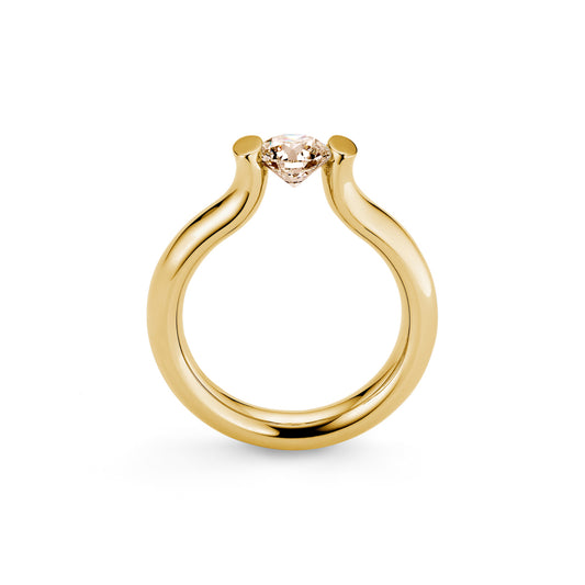 Spannring® Heaven  • Diamant von Niessing (N371994-3.5mm-0.5ct-cinnamon-gloss-cy)