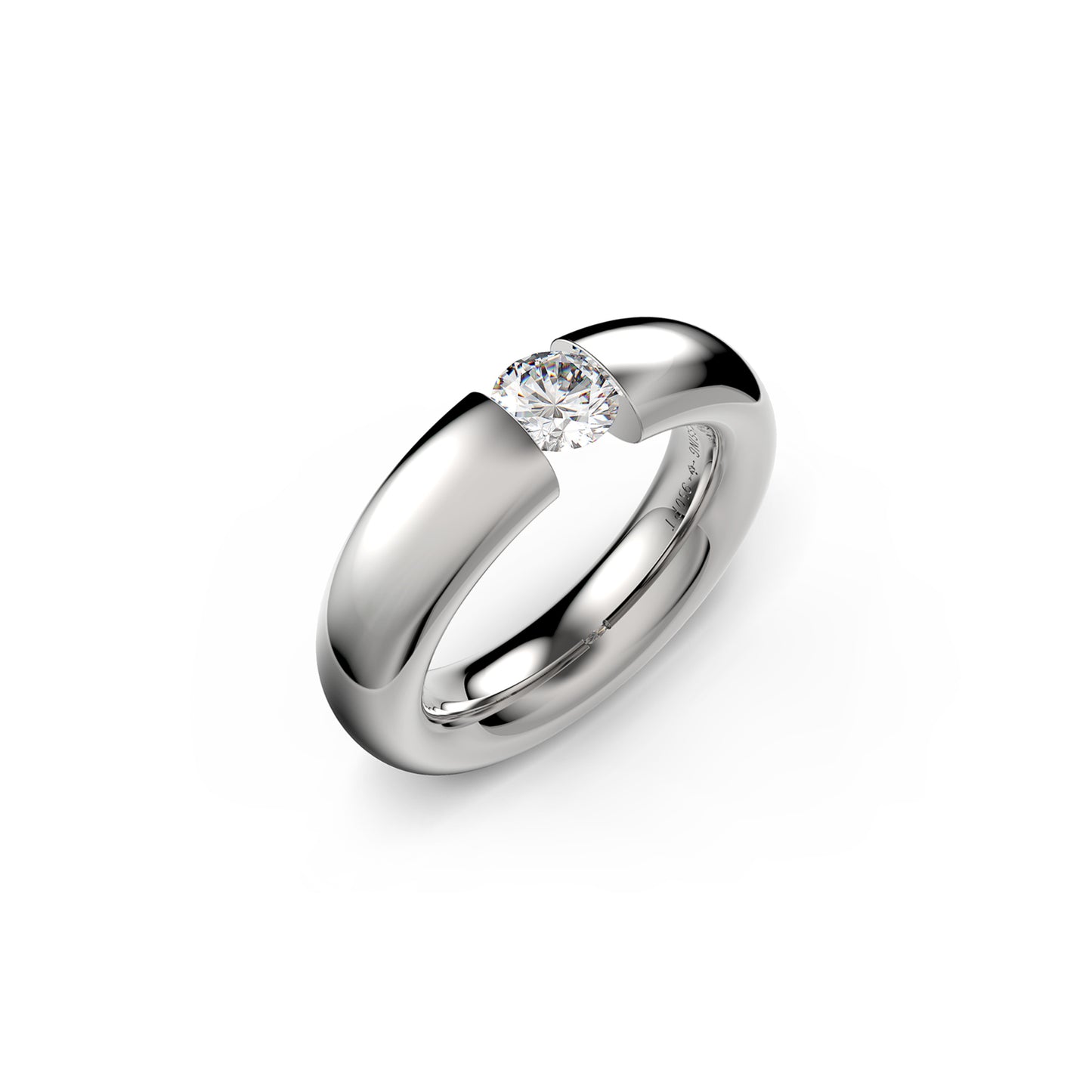 Spannring® Oval , Platin • Diamant von Niessing (N141793-0.5ct-gloss-pt) Spannring® Oval , Platin • Diamant von Niessing (N141793-0.5ct-gloss-pt)