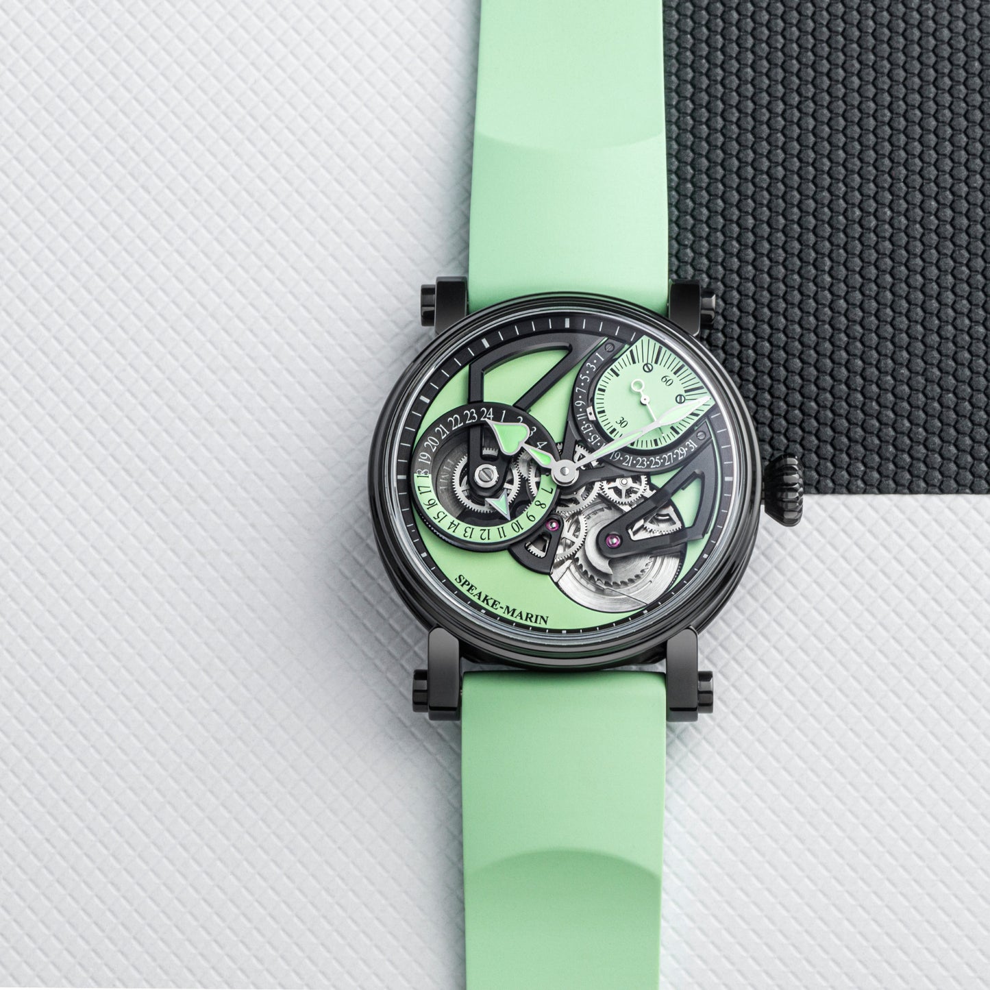 Speake-Marin Dual Time Mint (413809290) aus Titan