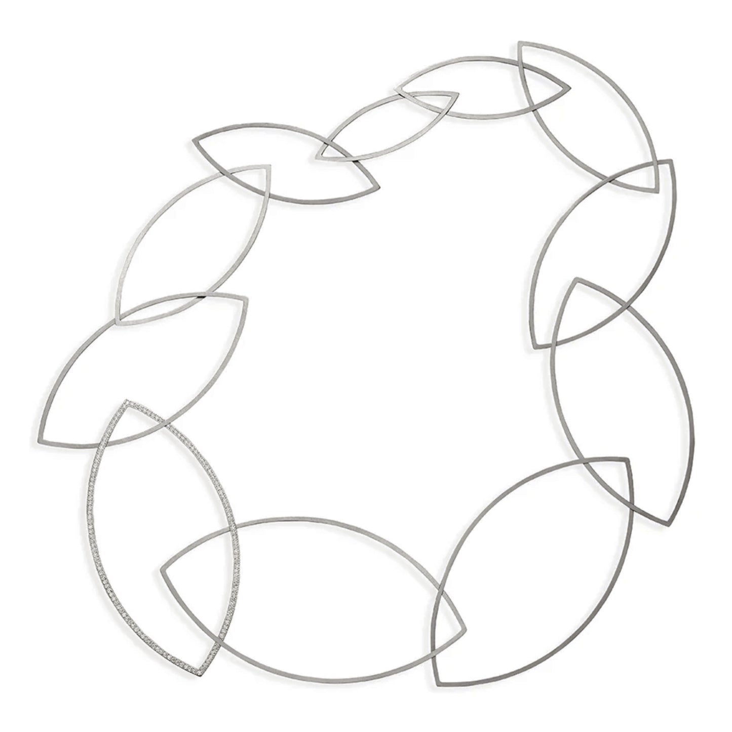 Spitzbogenkette Halskette • Diamant von Niessing (N363967-fg)