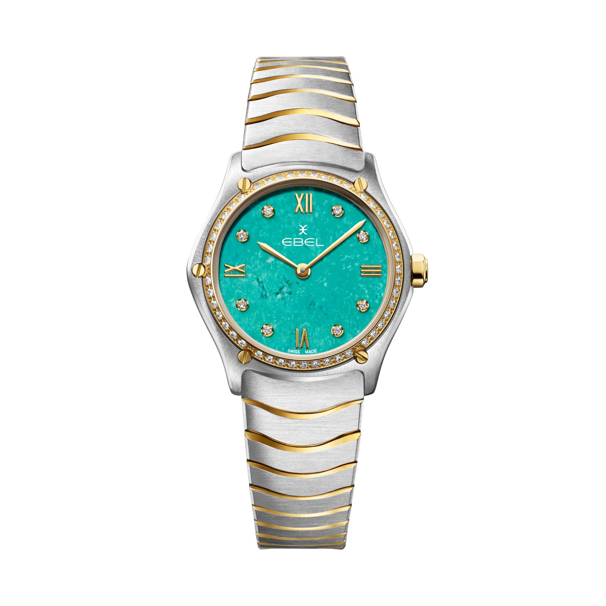 Sport Classic, Gelbgold • Diamant • Türkis von EBEL (1216599)