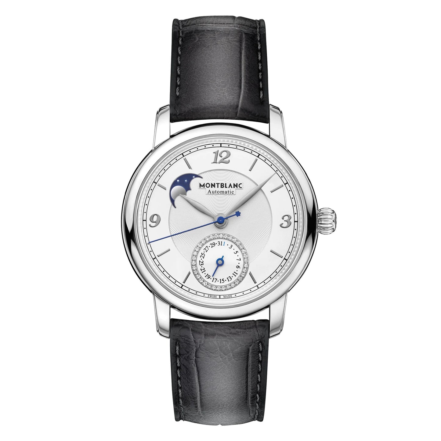 Star Legacy Moonphase & Date 36 mm, Leder • Diamant • Perlmutt von Montblanc (119959) Star Legacy Moonphase & Date 36 mm, Leder • Diamant • Perlmutt von Montblanc (119959)