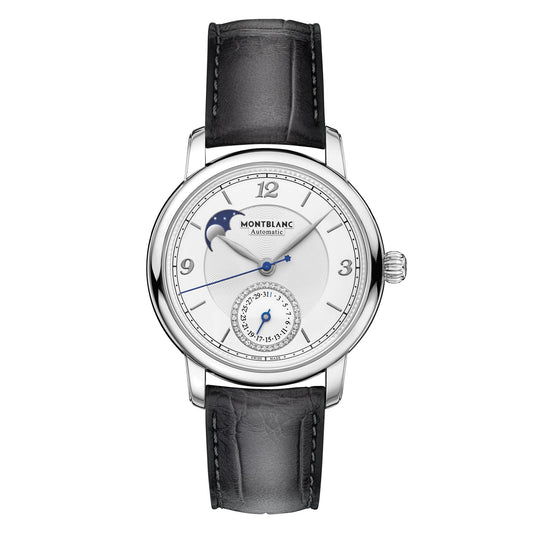 Star Legacy Moonphase & Date 36 mm, Leder • Diamant • Perlmutt von Montblanc (119959)