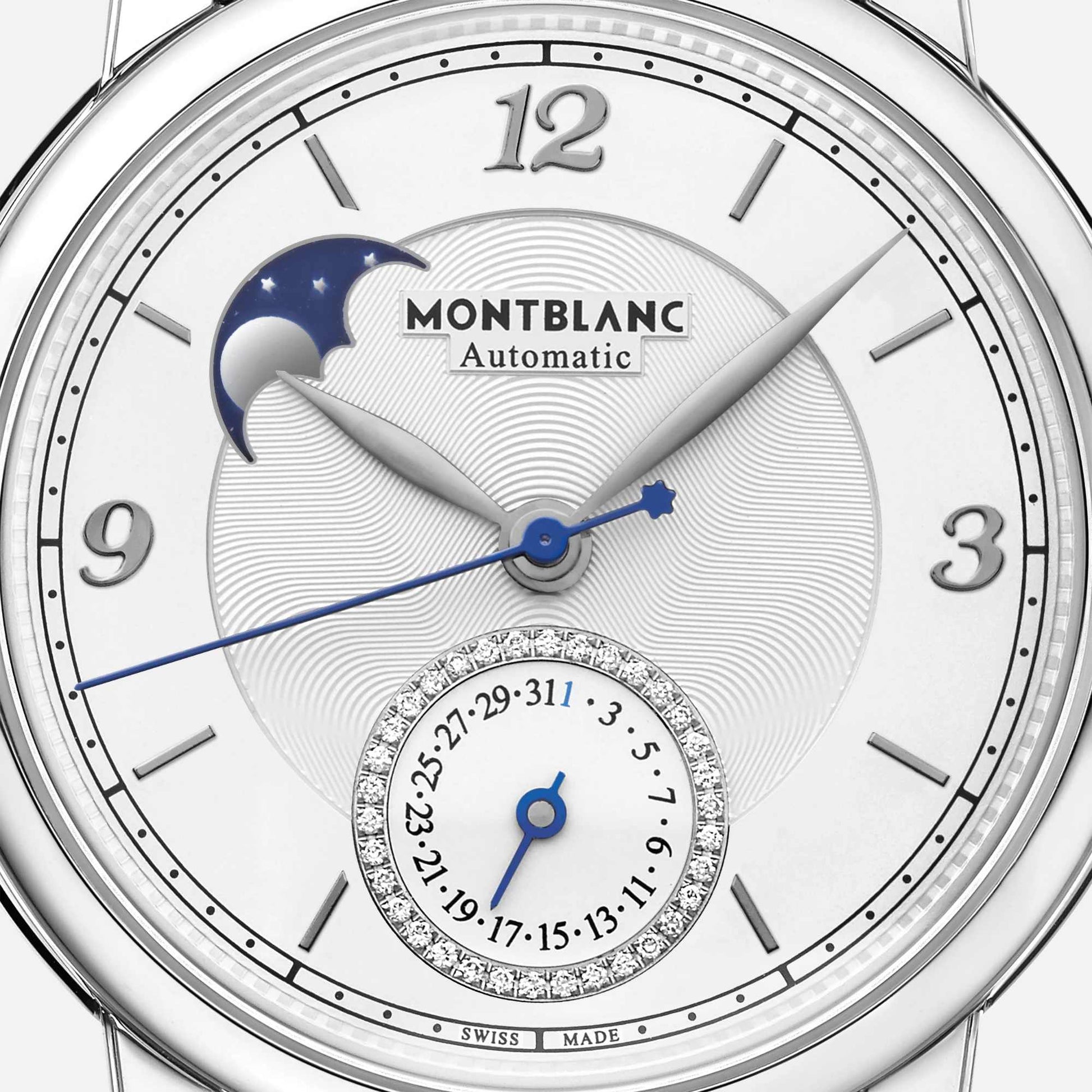 Star Legacy Moonphase & Date 36 mm, Leder • Diamant • Perlmutt von Montblanc (119959)