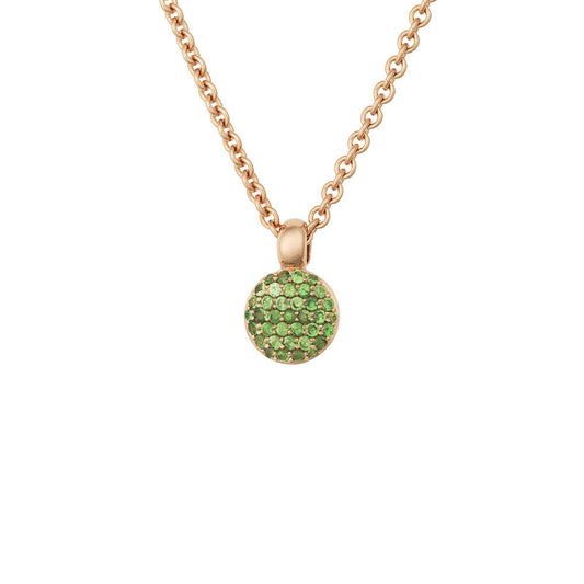 Stardust Anhänger, Roségold • Tsavorit von Bron (8HR3385TS)