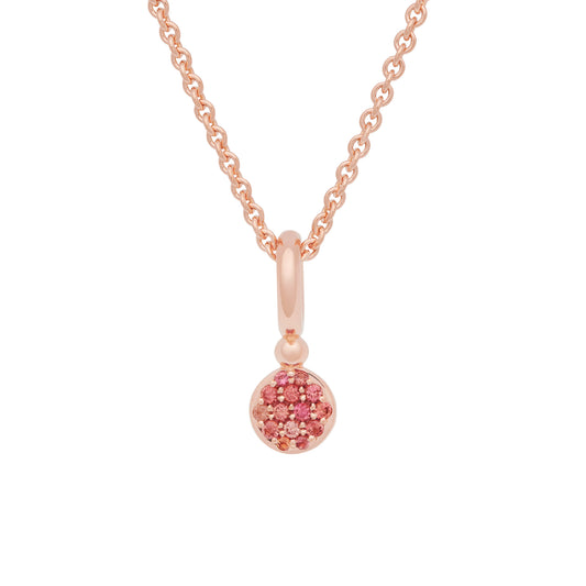 Stardust Anhänger, Roségold • Saphir von Bron (8HR3434OK3)