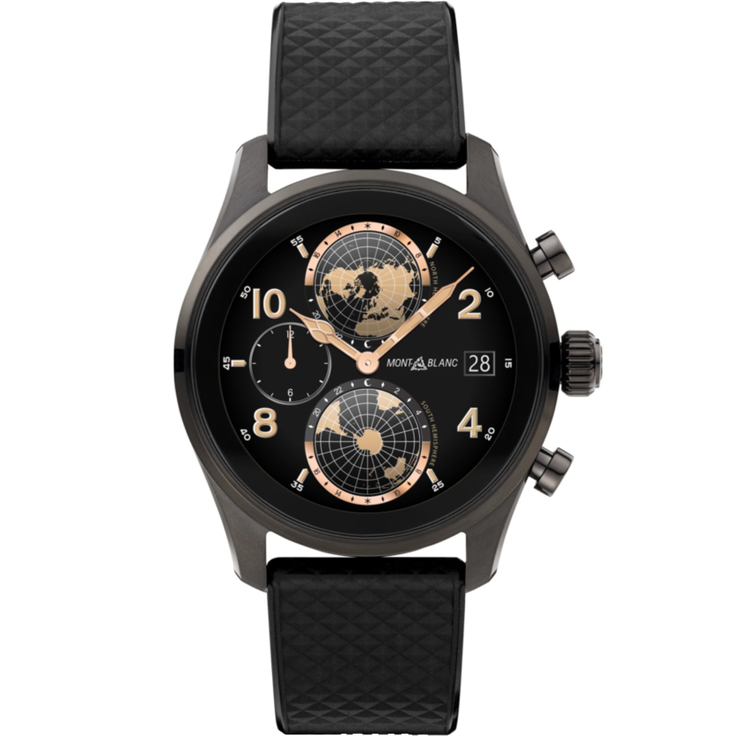 Summit 3 Smartwatch - Schwarz Titan, Edelstahl von Montblanc (129267)