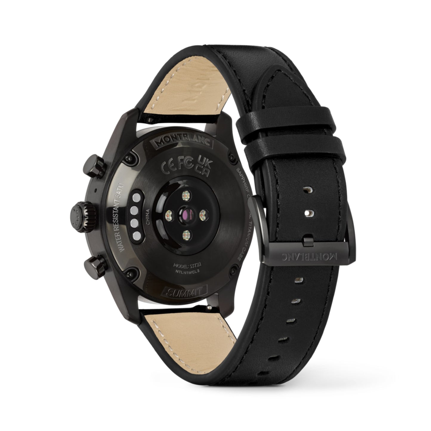 Summit 3 Smartwatch - Schwarz Titan, Edelstahl von Montblanc (129267)