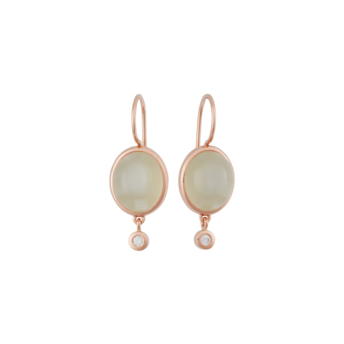 Sushi Ohrschmuck, Roségold • Diamant von Bron (8OR4862LQCBR)