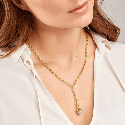 Tamara Comolli MIKADO Bouquet Anhänger mit Diamant-Pavé (P-MB-p-yg) aus Gelbgold mit Diamant